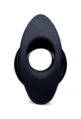 Hive Medium Silicone Ribbed Hollow Anal Plug for Pleasure Butt Plugs - Hollow